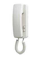 interfone de condomínio branco
